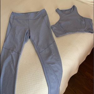 Outdoor Voices legging and bra set